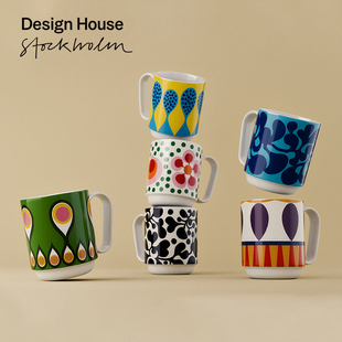 瑞典Design Birds1967嬉皮士 House小鸟陶瓷马克杯咖啡杯子联名款