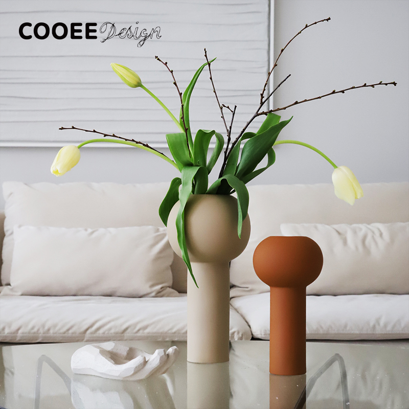 瑞典cooeedesign北欧陶瓷花瓶
