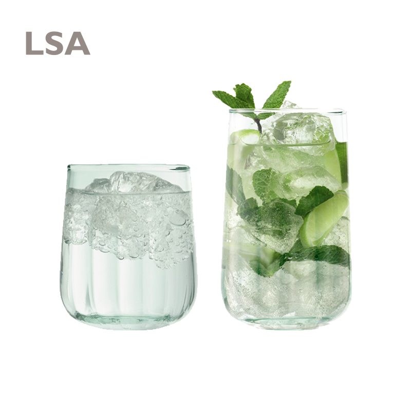 英国进口LSA彩色玻璃杯