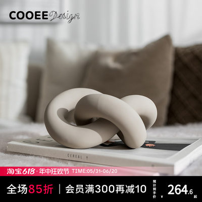 瑞典CooeeDesign抽象艺术感摆件