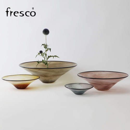 日本Fresco设计款玻璃果盆