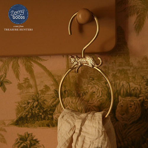 手工黄铜挂架围巾收纳架丝巾领带