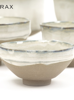 比利时Serax Merci联名款日式手工陶瓷饭碗粗陶碗家用小汤碗面碗