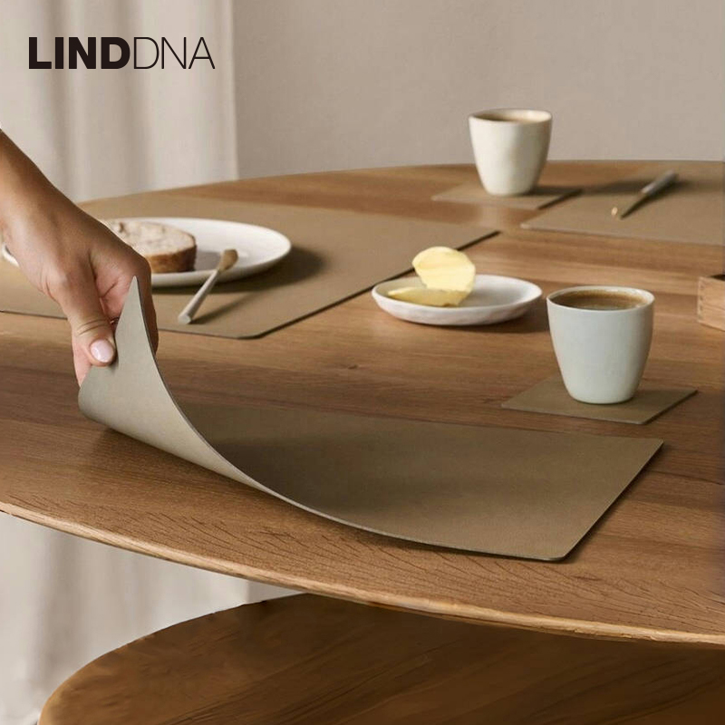双面皮革防油高级感餐垫LindDNA