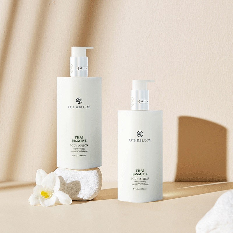 BATH&BLOOM泰国茉莉身体乳两件香氛嫩肤清新轻薄滋润250ml*2