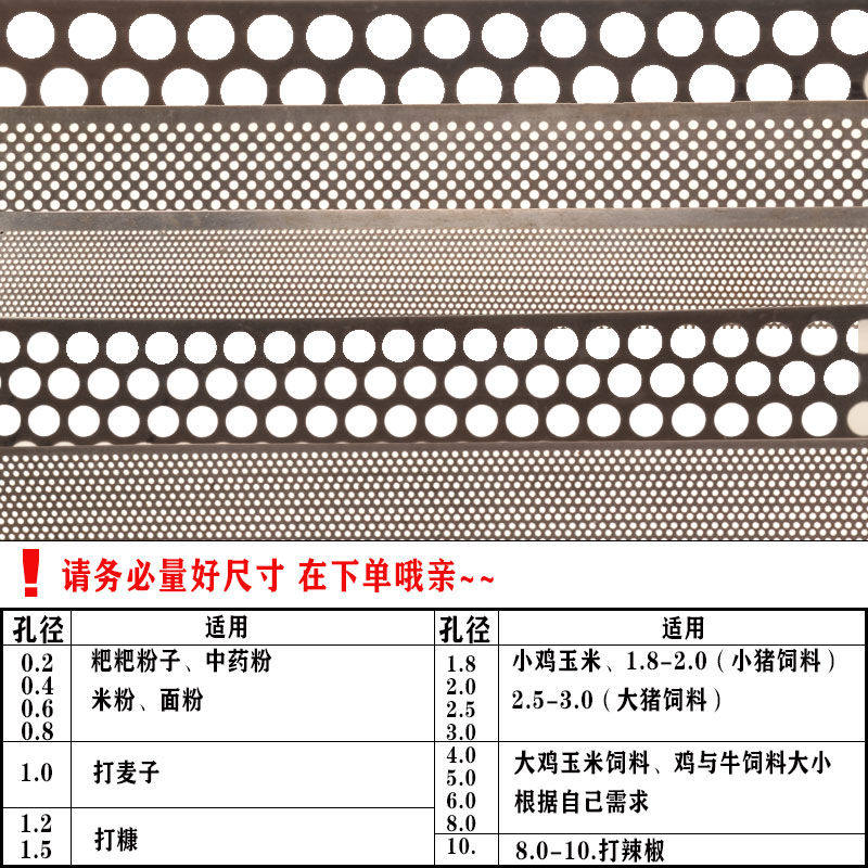 网筛网机不锈钢底底片打料玉米粉罗片碎筛网锣磨锣面机粉碎机机i.