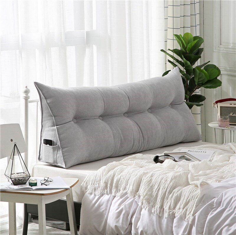 Bed pillow backrest Northern Europe lovely Double Iron frame Cushion Tatami Japanese Lazy man bedroom Bed byin the Home Fabric , Pillow/Pillow  category - from Buy2taobao.com to provide professional Taobao agent buy service