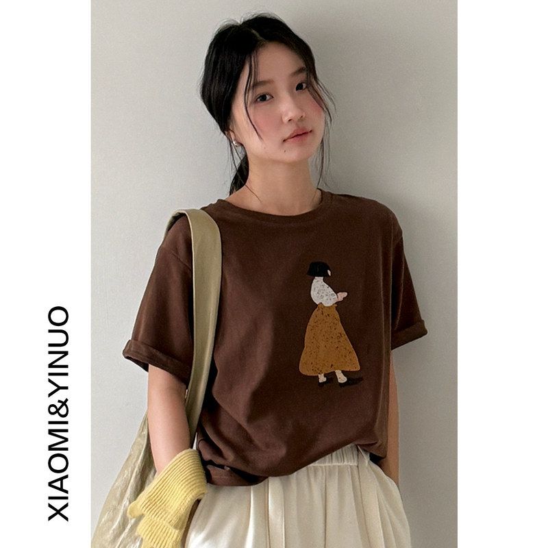 【欧凡】学院风涂鸦黄裙子女孩