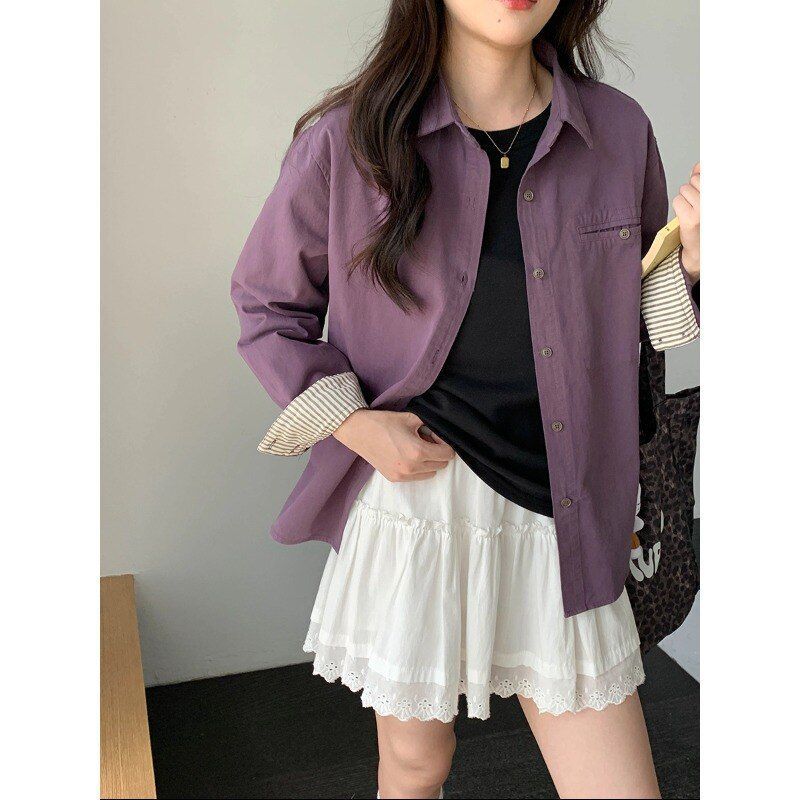 thMorning博主随性感韩系简约袖