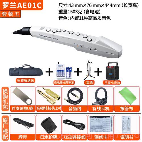 正品本品牌Roland罗兰AE-0A1电管老人电萨克日斯电子乐器二胡E0吹