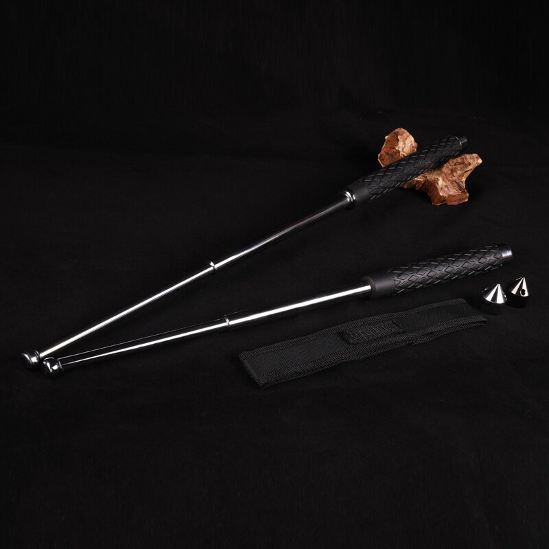 正品甩棍甩辊三节伸缩甩棒合法防身武器打架神器随身便携车载自卫