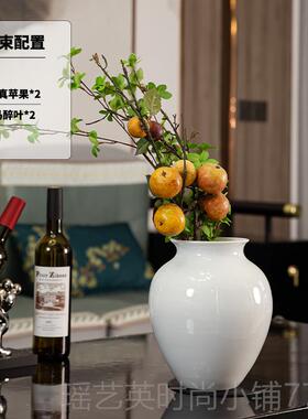 正品景德陶镇古瓷器瓶摆件客厅插花家居博架高档工艺桌花面会所装