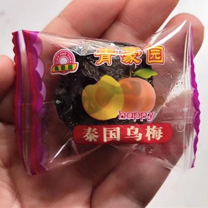 两件包邮福建特产李果加应子酸甜泰国乌梅 蜜饯果脯休闲零食500g