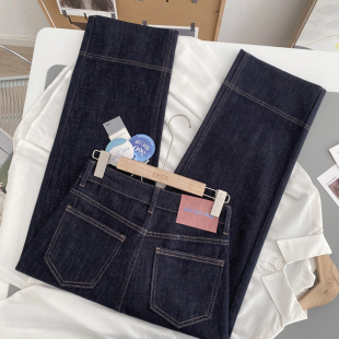 九分宽松直筒阔腿牛仔裤 板娘自留款 随心弹&莱赛尔 型超好 裤