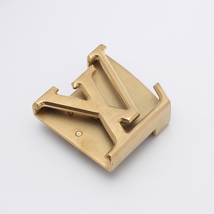 皮带扣适用于38mm宽皮带扣头不锈钢板扣平滑扣针扣男士腰带扣