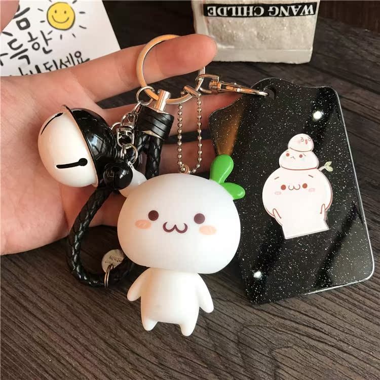 韩版卡保扣带迷你交通家庭卡套饭卡包门套卡皮卡扣小公交护套玩偶