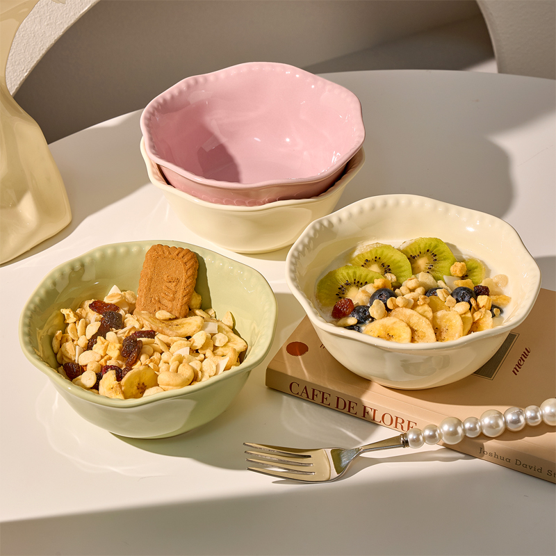 ins风酸奶碗高颜值水果沙拉碗