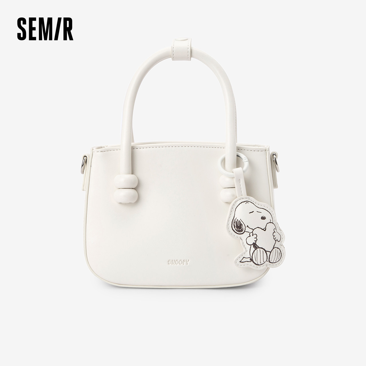 森马包包手提包女史努比系列2024新款可爱斜挎包时尚复古单肩包潮