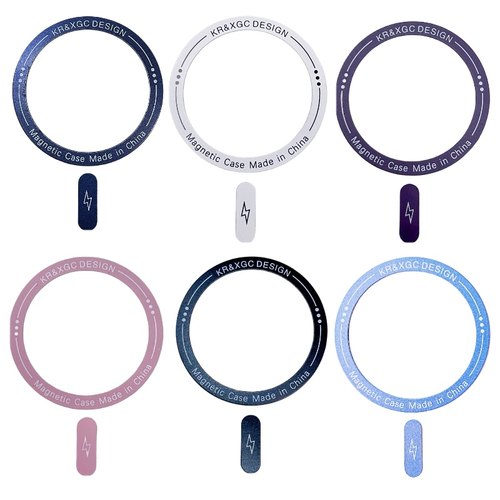 Magsafe超薄手机磁吸充电引磁环适用于苹果安卓车载散热器导磁环