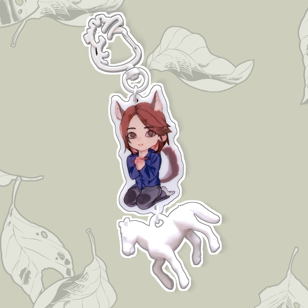 barf寄售 | little pony 木场勇治同人 白亚克力挂件 假面骑士555