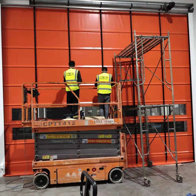 苏州工业快速门 车间卷帘门卷闸门 PVC提升门 雷达地磁感应快速门