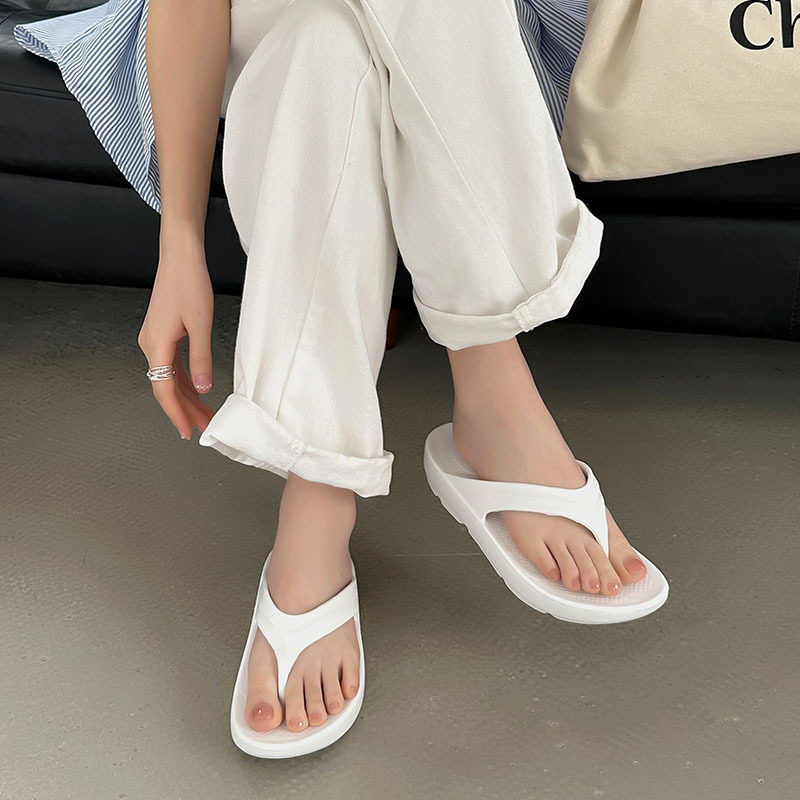 灰姑娘人字拖女款夏季厚底软底舒服拖鞋防滑夹脚凉鞋沙滩拖鞋女