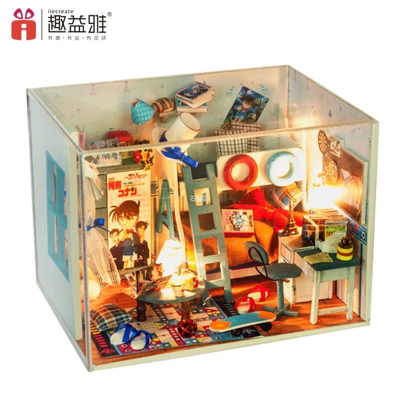 趣益雅DIY小屋名侦探柯南手工拼装模型玩具创意生日礼物在类目 玩具/童车/益智/积木/模型, 串珠/拼图/配对/拆装/敲打玩具, 拼图/拼板中 - 来自Buy2taobao.com提供专业的淘宝代购服务