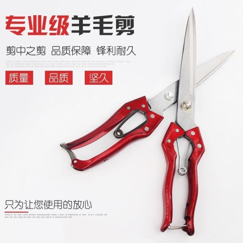 剃剪羊毛专业剪刀兔毛剪长毛剪刀宠物美容剪狗狗修毛手动工业剪毛