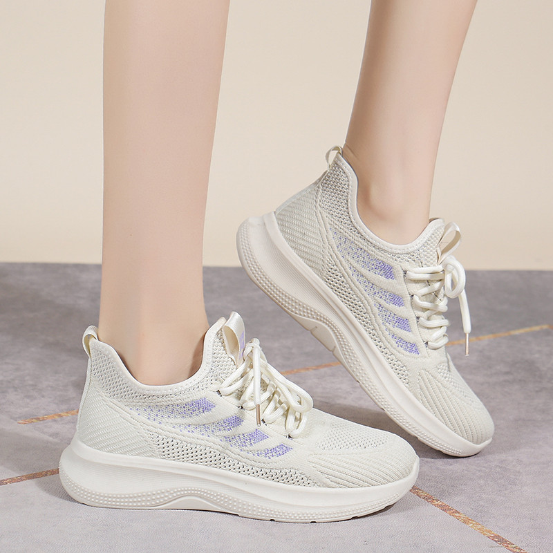 妈妈运动鞋子春秋软底轻便中老年老人鞋女系带网面透气健步休闲鞋,女鞋,健步鞋,淘宝优惠券,粉丝福利购,淘宝优惠卷