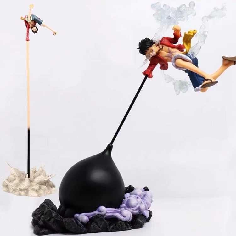 . Onepiece tay 2 tập tin 3 tập tin 4 tập tin Luffy hình thức cao su súng đường bay tay mô hình trang trí - Capsule Đồ chơi / Búp bê / BJD / Đồ chơi binh sĩ