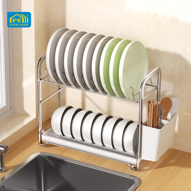 护家碗碟收纳架厨房置物架放碗架