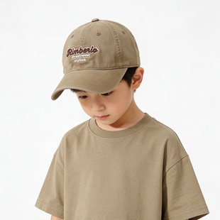 儿童帽子男童棒球帽2026新款 女童男孩户外鸭舌帽中大童遮阳帽春夏