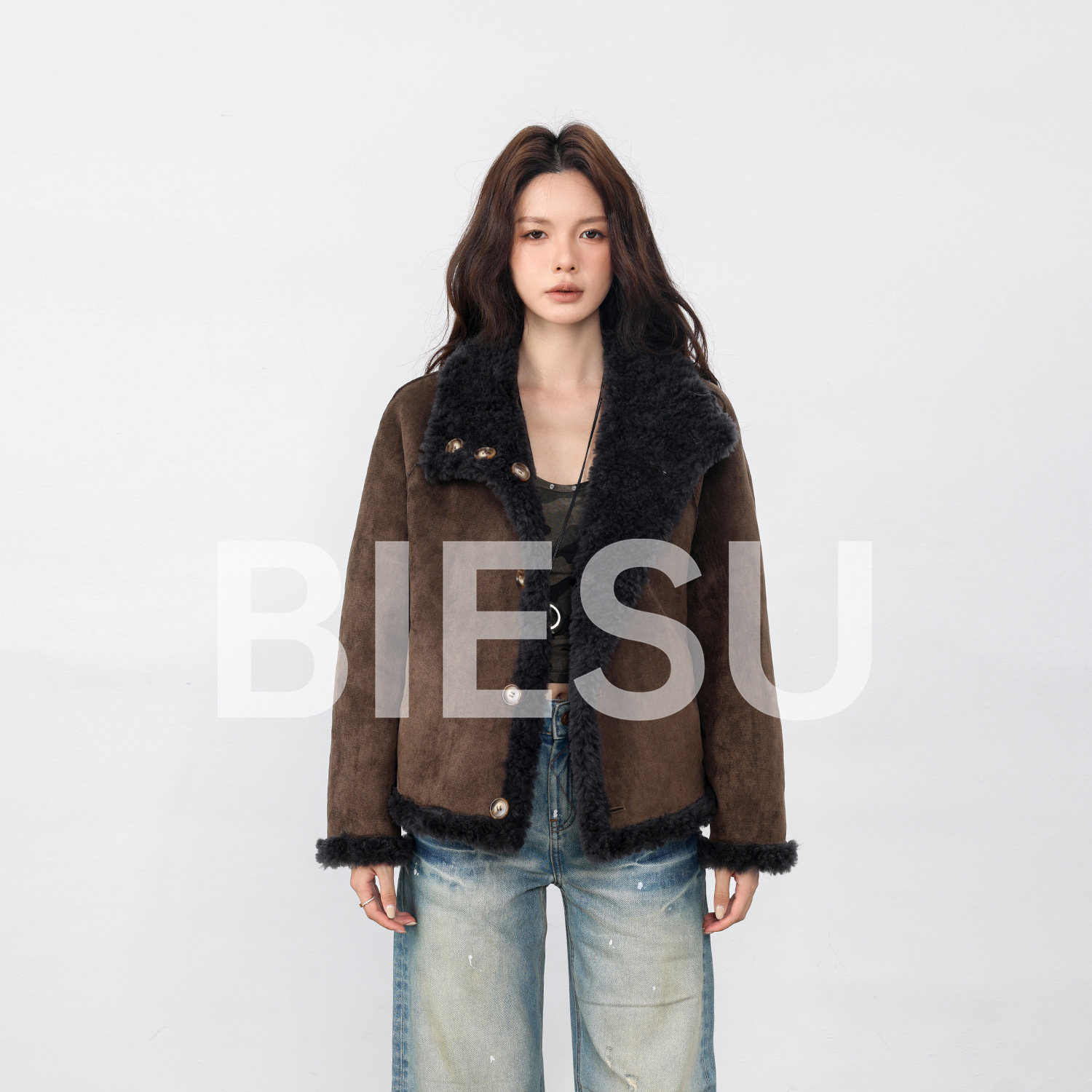 别素 芬兰漫雪 羊毛颗粒两面穿外套-B,女装/女士精品,短外套,淘宝优惠券,粉丝福利购,淘宝优惠卷