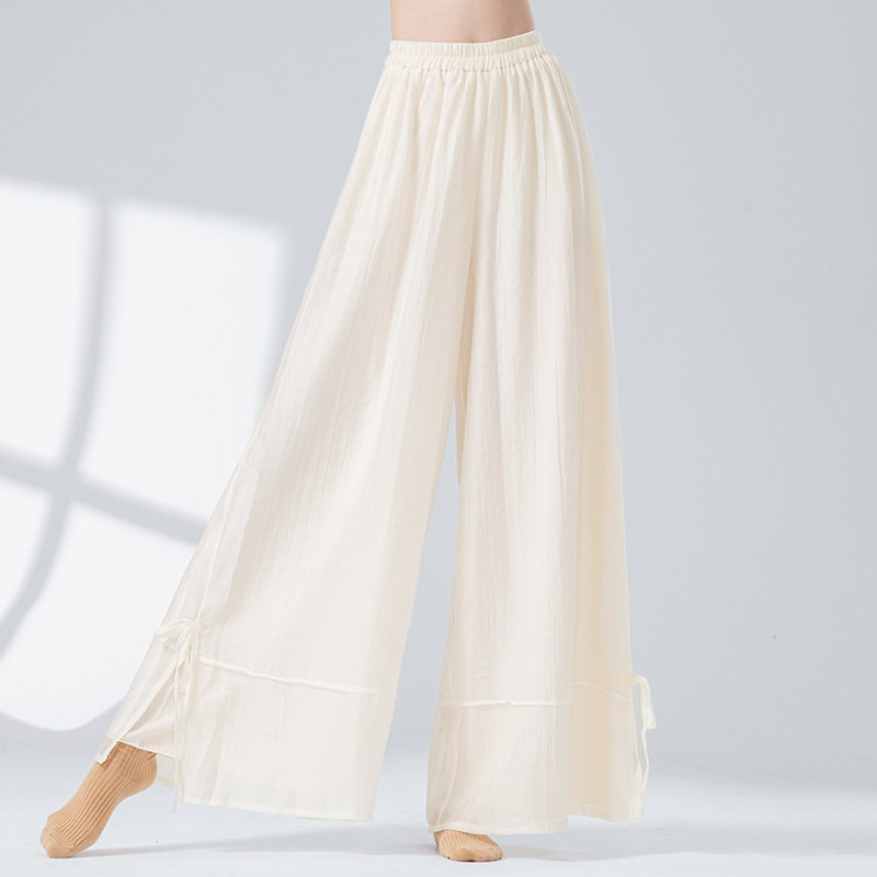 宽松系带成人现代舞裤子