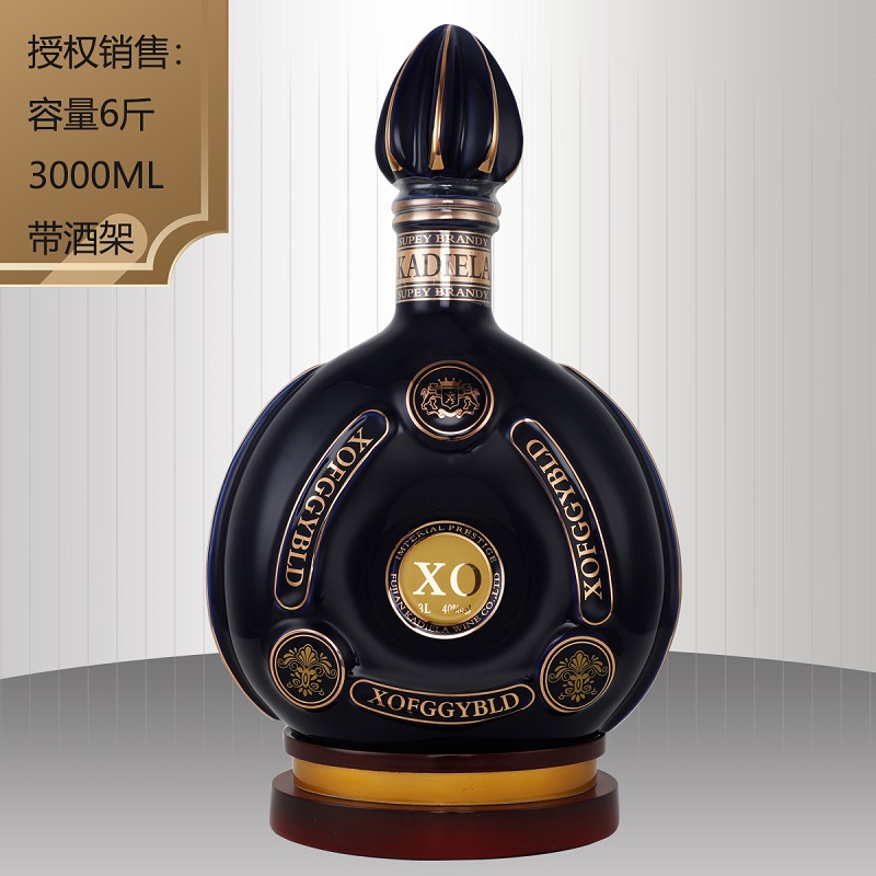 卡爹拉XO白兰地珍藏洋酒3L大容量
