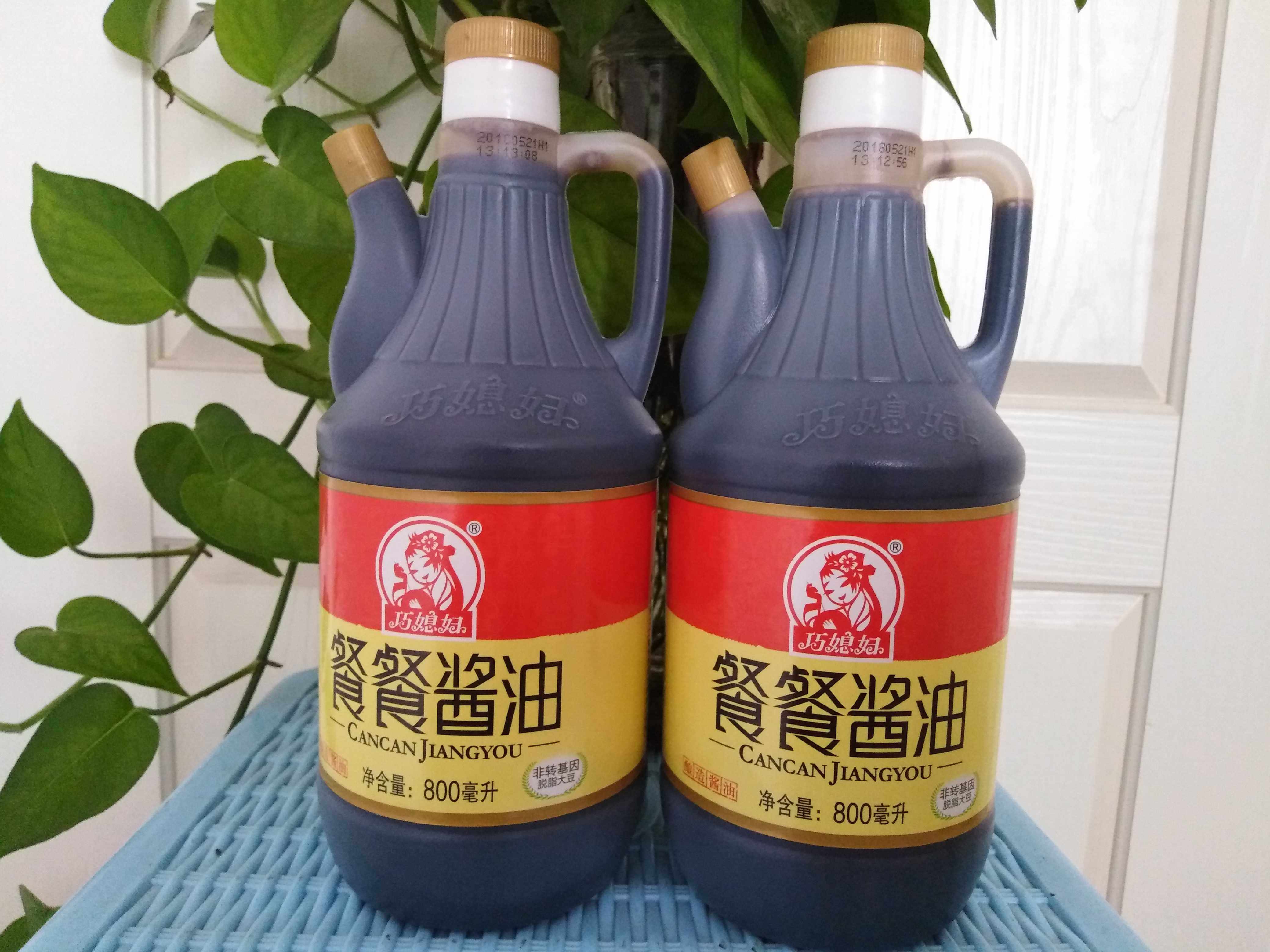 山东特产  巧媳妇 餐餐酱油  800×2瓶  特价包邮