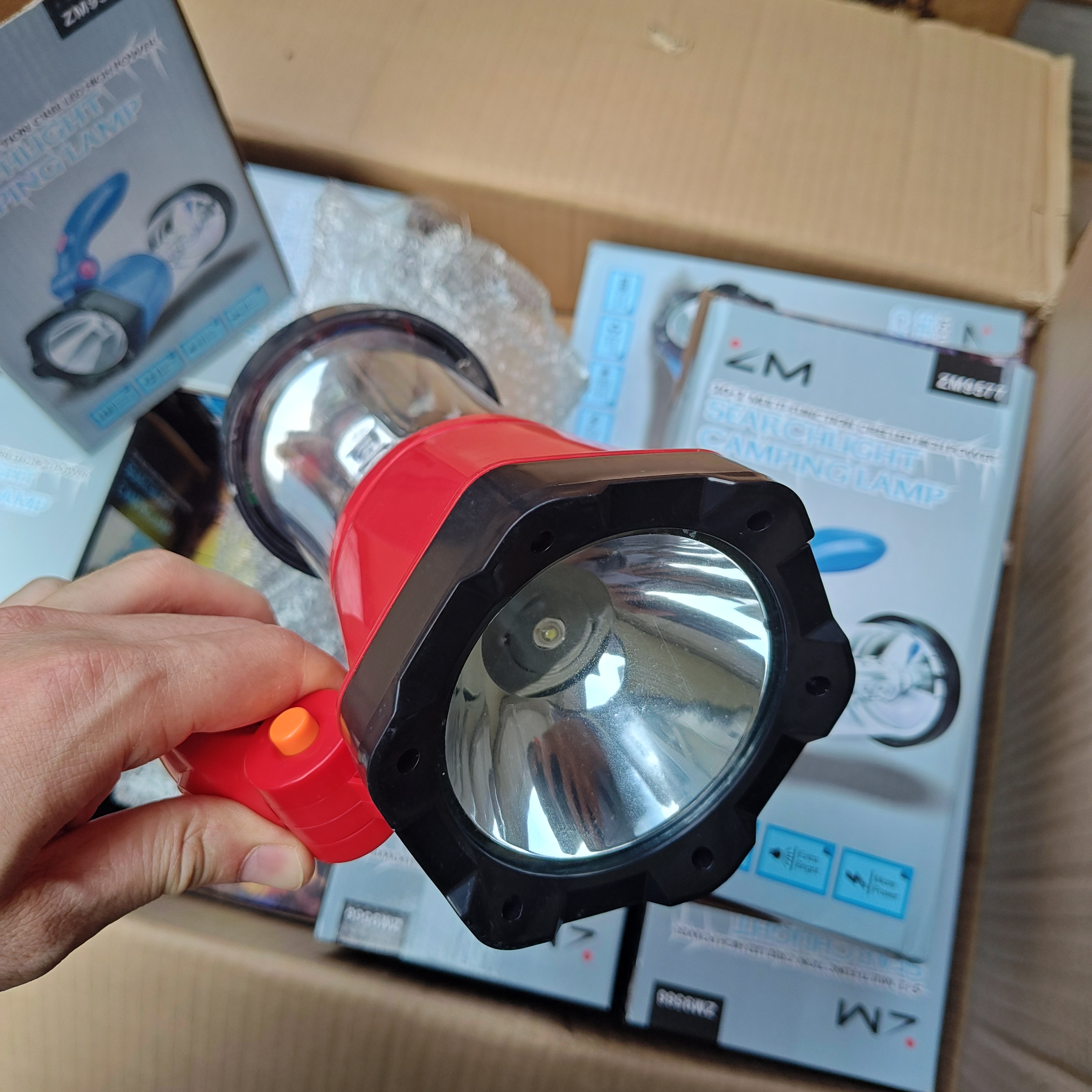 太阳能手电筒 颜色随机发 不包好坏 diy研究