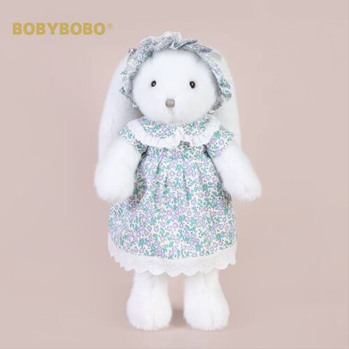 BOBYBOBO白色奶糖兔毛绒