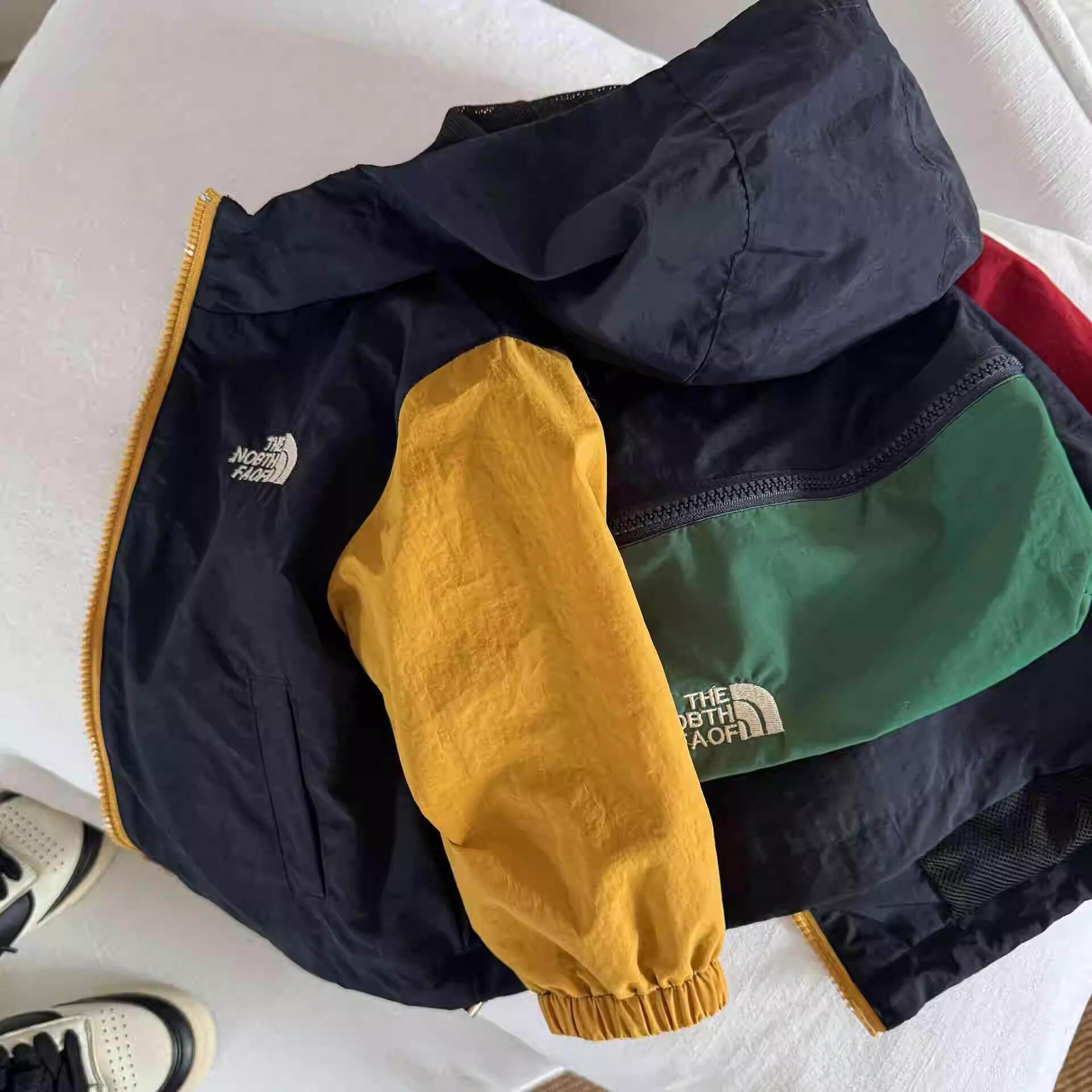 小布熊儿童外套25春秋季新品男女童装拼接撞色外套宝宝拉链夹克衫,童装/婴儿装/亲子装,普通外套,淘宝优惠券,粉丝福利购,淘宝优惠卷