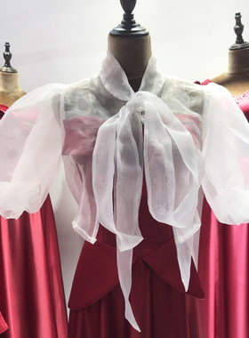 0蝴蝶结夏季短袖婚纱礼服披肩