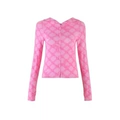 Pink Plaid Coat