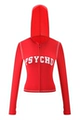 Red Jacket with White Letters