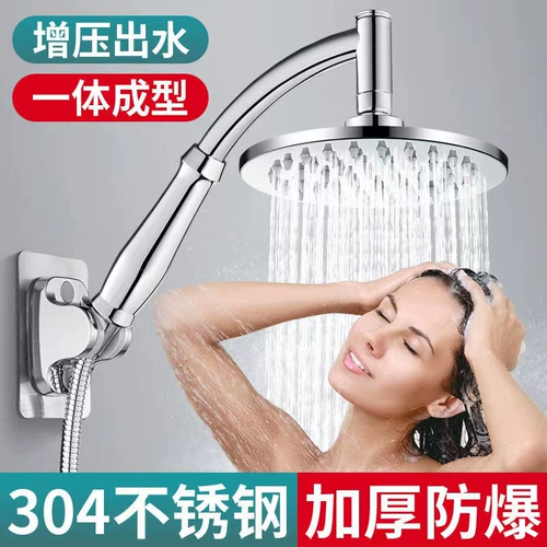 Водонагреватель с наддувом душ душ душ большой дух нажатие на нажатие одиночной лотосовое дерьмо дерьмо дерьмо для ванной комнаты для ванной комнаты