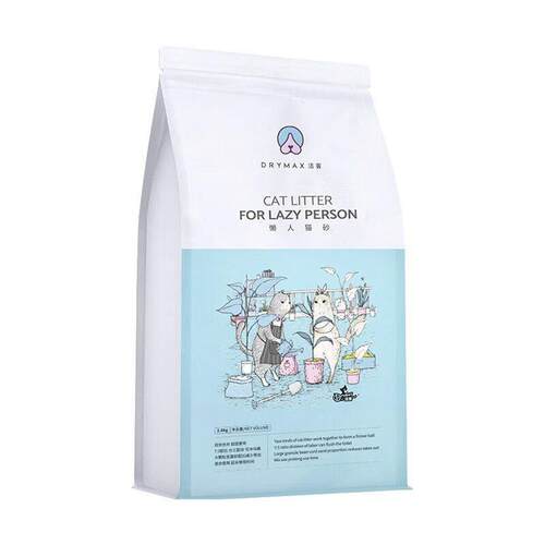 洁客(DRYMAX)洁客懒人混合猫砂绿茶奶香豆腐猫砂膨润土猫沙低尘除
