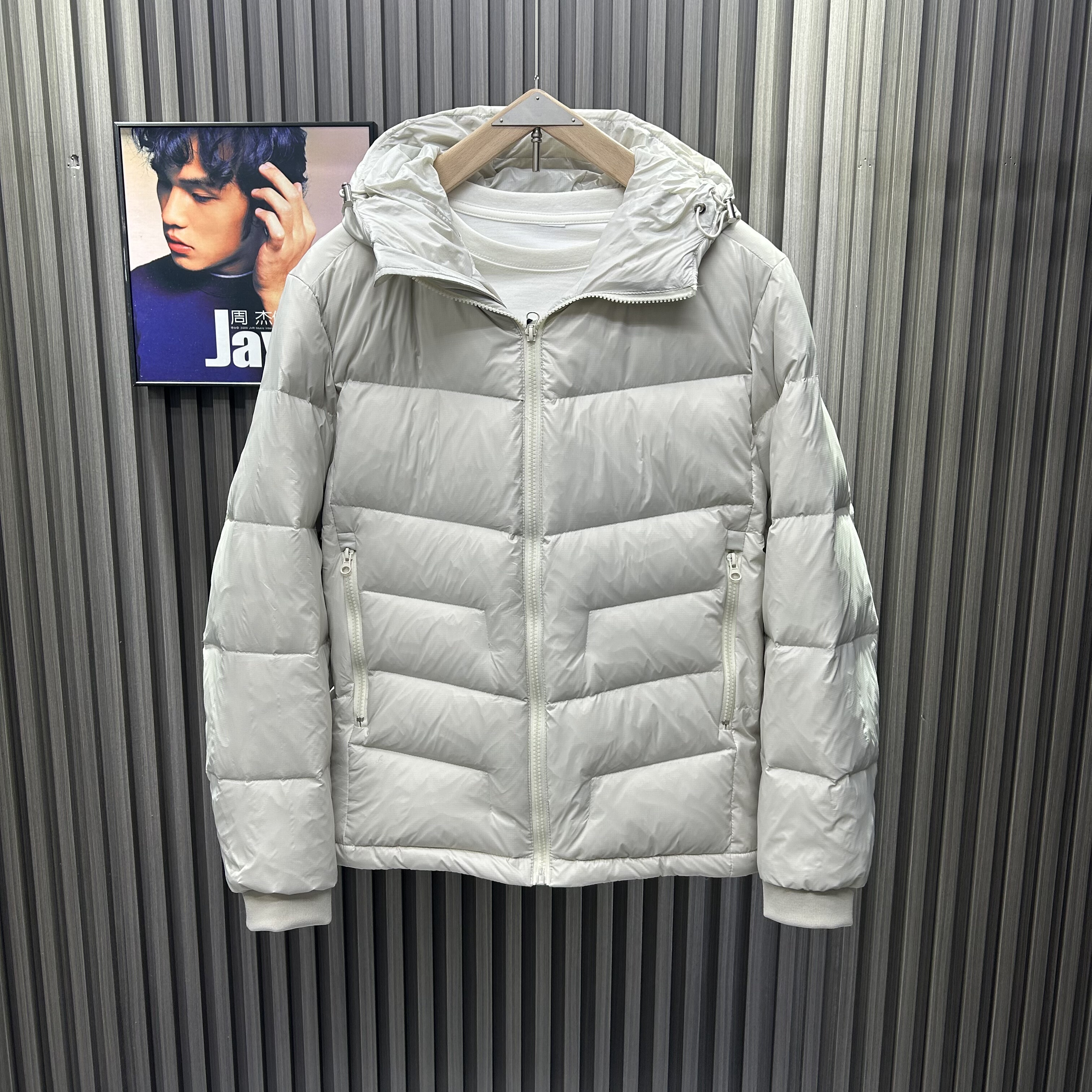 太阳5000GT轻量化羽绒服防风拒水排骨外套连帽简约防水情侣户外潮