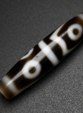 西藏天珠真品纯天然玛瑙老料高油包浆四眼天珠吊坠挂件民族风项链