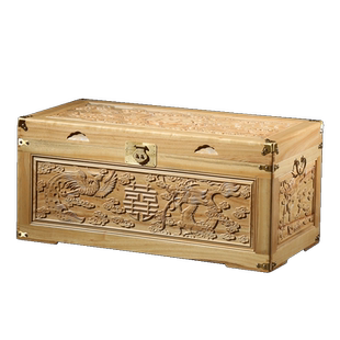 香樟木箱子全樟木储物箱实木嫁妆箱字画收藏箱仿古箱子老樟木箱