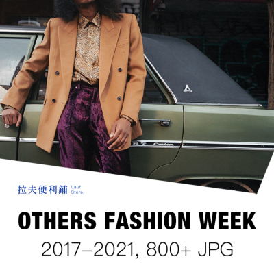 其他时装周街拍 2021秋冬流行服装设计趋势人物绘画素材参考图集