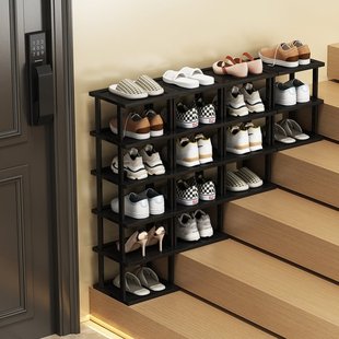 柜 多层门口置物架小型简易架子神器宿舍鞋 德国楼梯鞋 架家用阶梯式