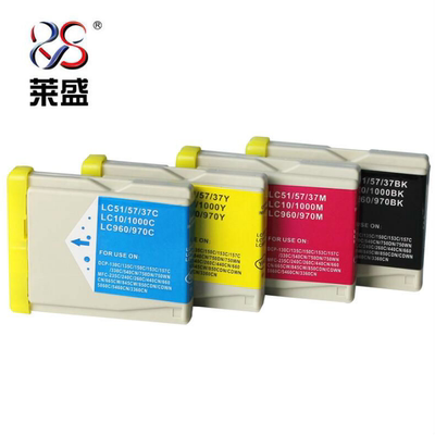 莱盛墨盒 适用兄弟LC990BK墨盒MFC-250C 290C 490CW 990CW 6490CW DCP-145C 165C 185C 585cw 打印机墨盒